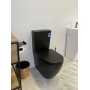 Hani Matte Black Rimless Toilet Suite